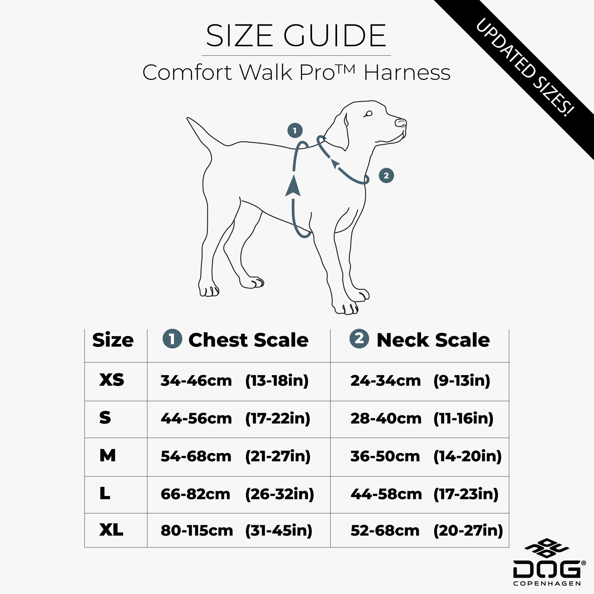 DOG Copenhagen Comfort Walk Pro 3.0 Arnés, Black, L