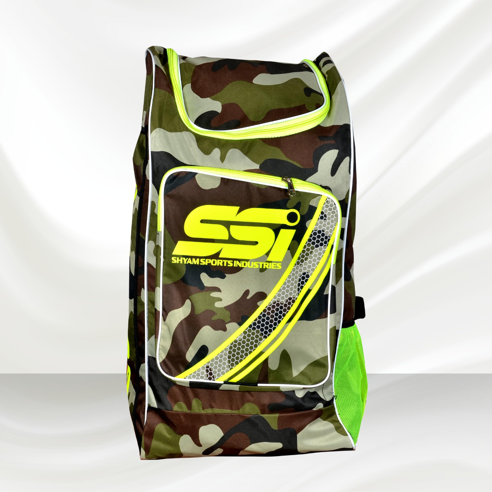 SSI Thunder Camouflage Cricket Kit Bag | Large Capacity Heavy Duty Cricket Equipment Bag | Durable Matty Fabric Sports Gear Bag for Men & Boys-image-29