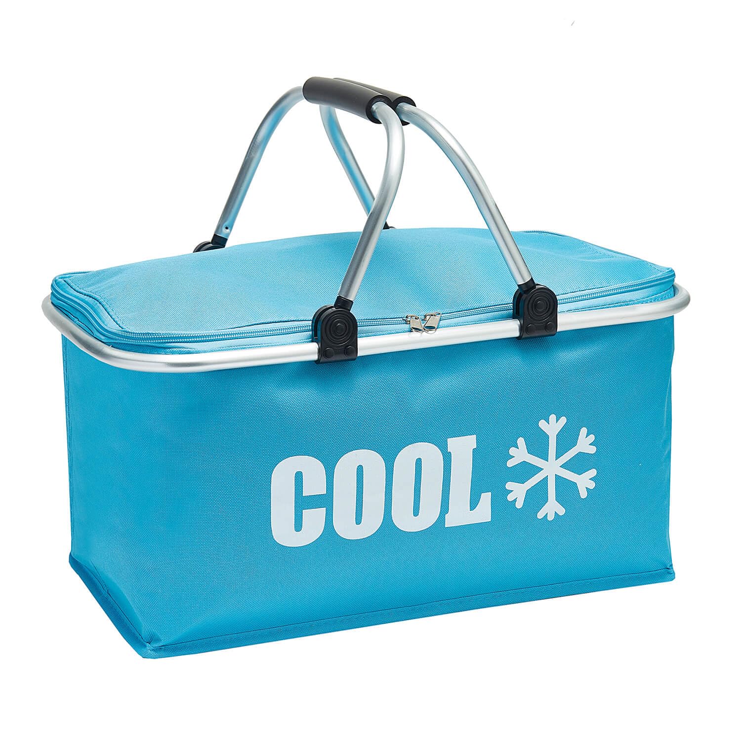 Foldable Cooling 35L Shopping Basket | Keep Chilled & Frozen Food Cool