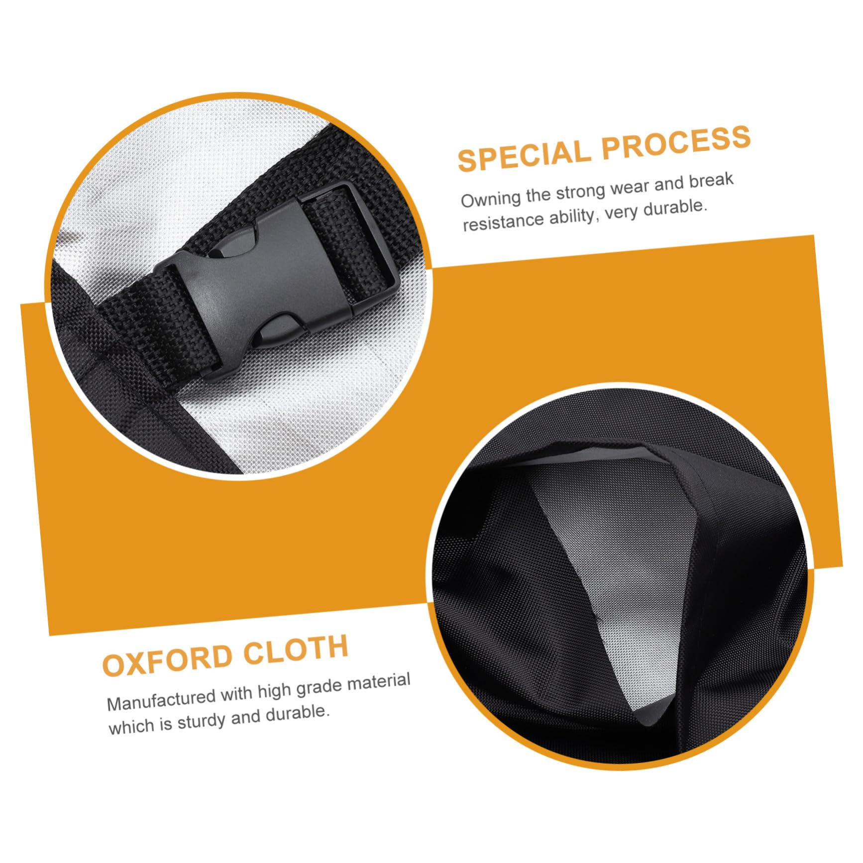 Copertura Barbecue Oxford Protettiva Resistente Vento Polvere UV per Barbecue Esterno e