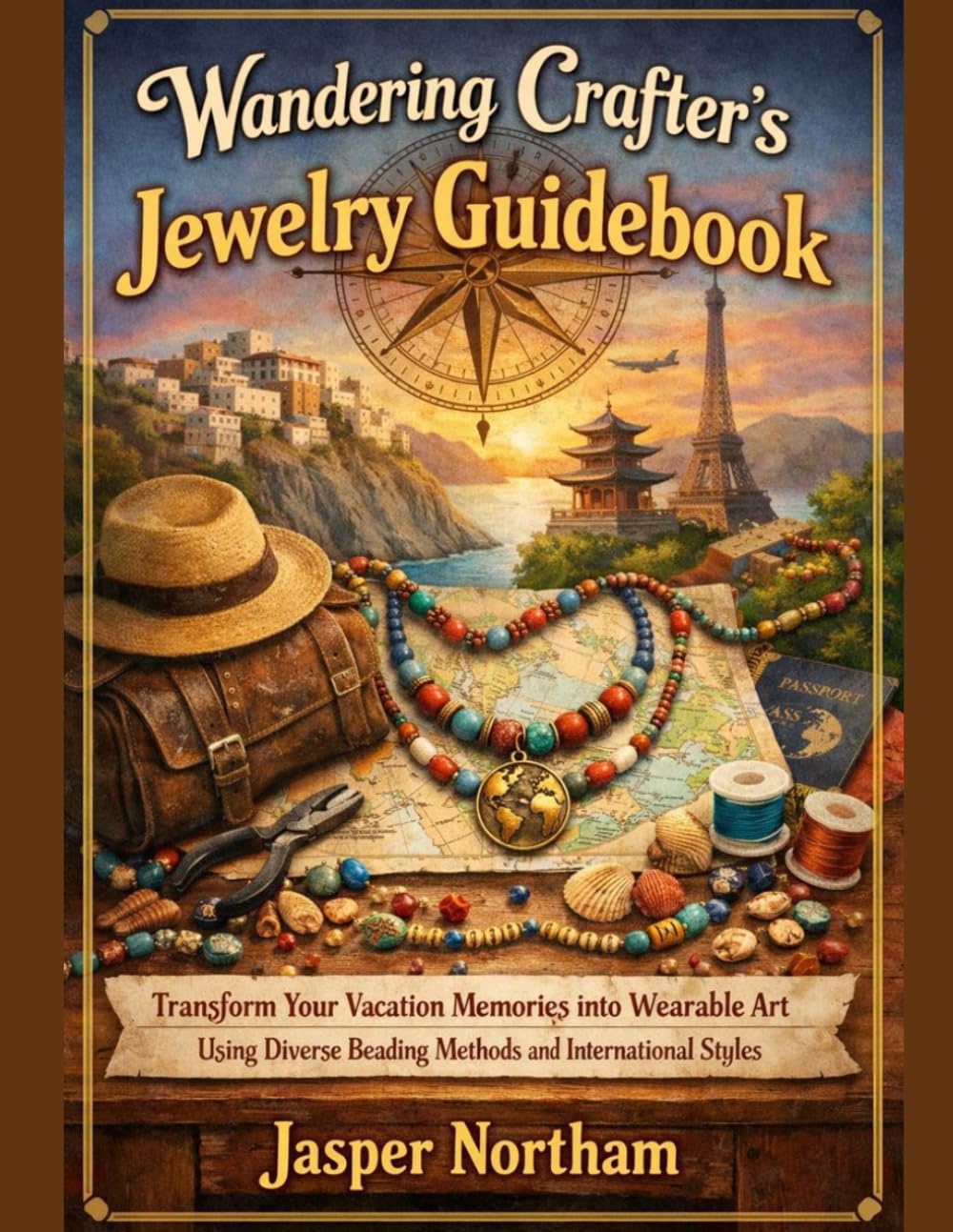 Wandering Crafter's Jewelry Guidebook: Transform Your Vacation Memories into Wearable Art Using Diverse Beading Methods and International Styles