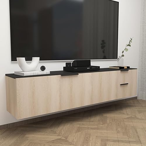 Miniatura 9 de TOTIO Papel tapiz de madera de nogal extra ancho, color beige y marrón, vinilo de grano de madera, papel de contacto de nogal, despegar y pegar,