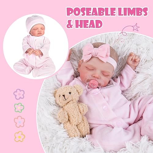 Miniatura 6 de Aori Muñeca realista Reborn Baby Dolls, muñecas de bebé recién nacidas, muñecas de bebé de la vida real