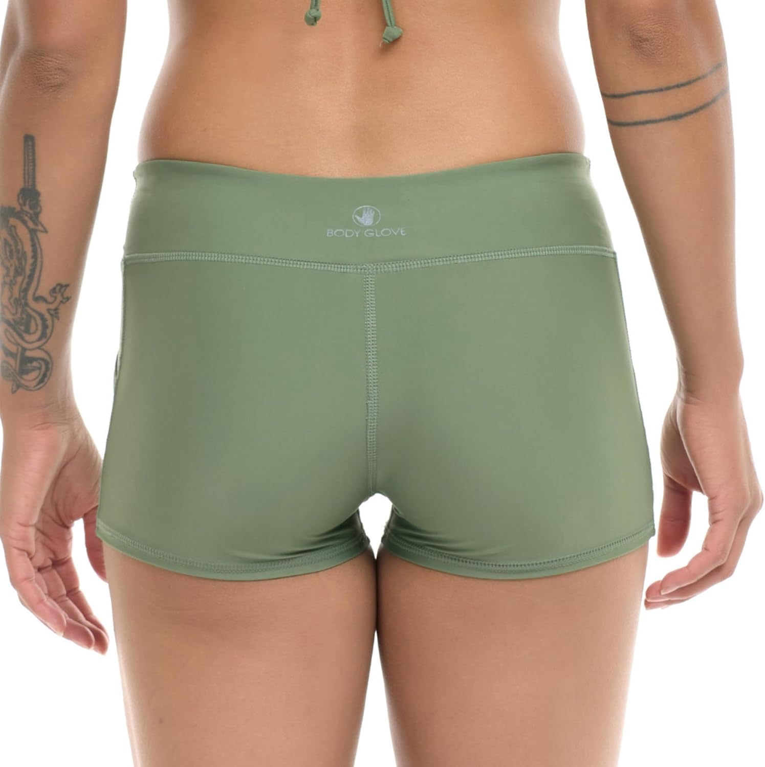 Body Glove Women's Standard Rider Elastic Waist Hybrid Swim Short - Image 4