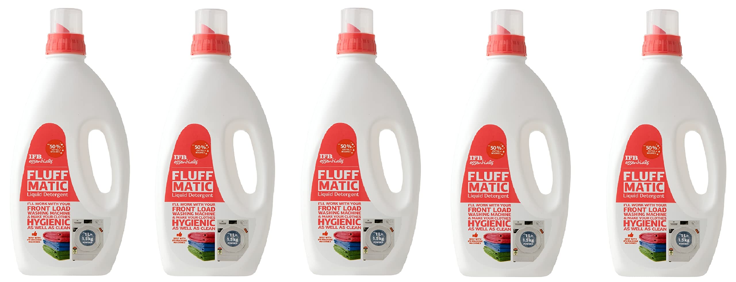 IFB ESSENTIALS Liquid Detergent (Pack of 5) (B0BGHPDDS9) Amazon Price History, Amazon Price Tracker