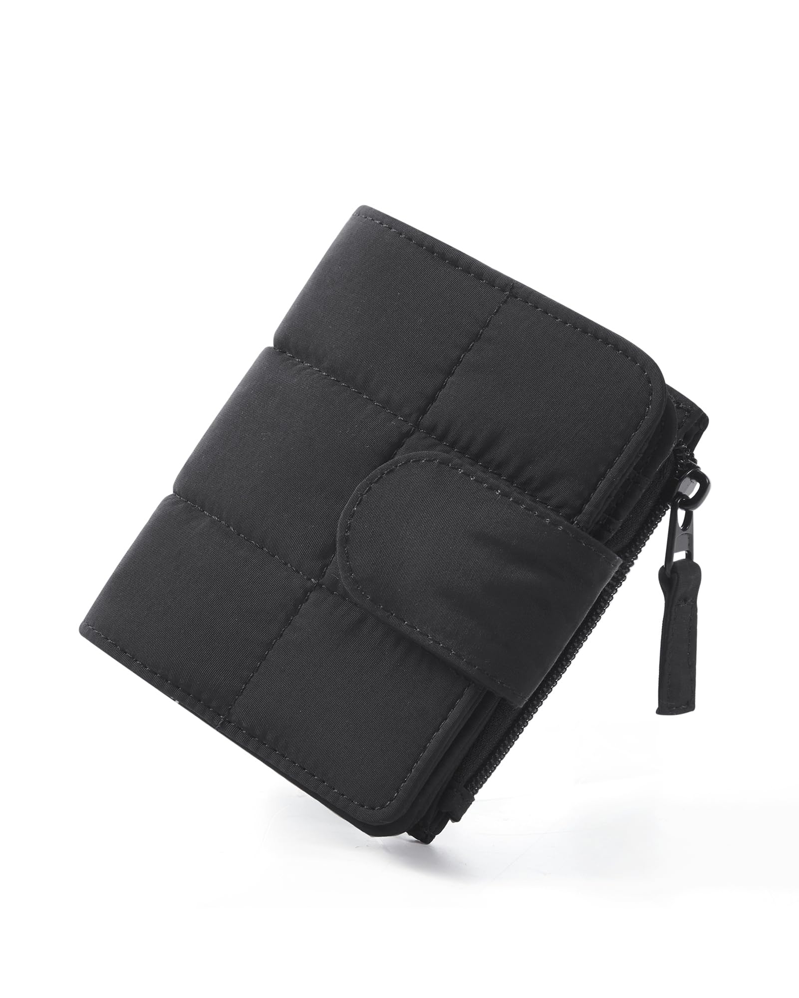Women's Wallets, Puffy RFID Blocking Bifold Card Holder Wallet
