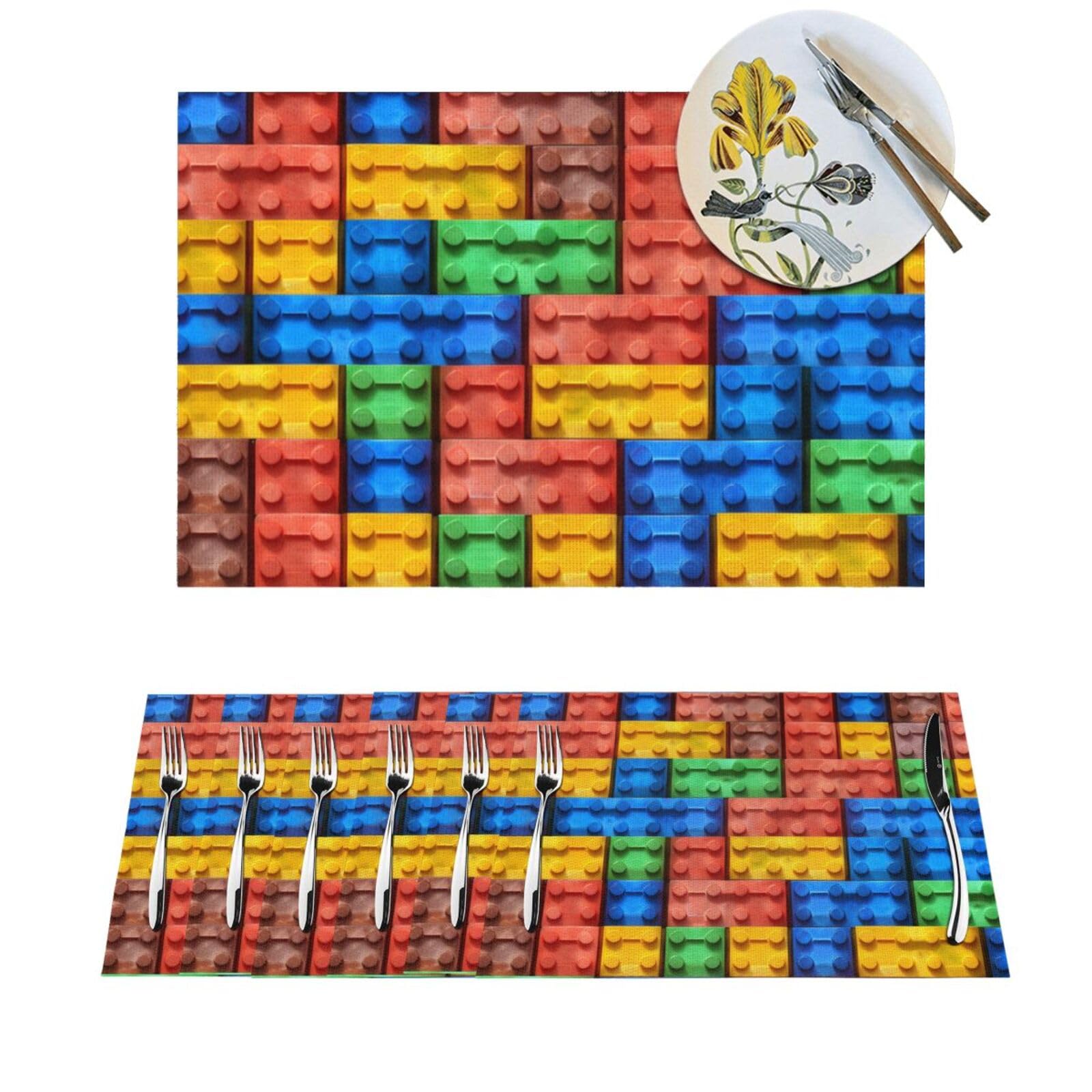 Sets de table brique pour décoration de fête et repas chaleureux en cuisine