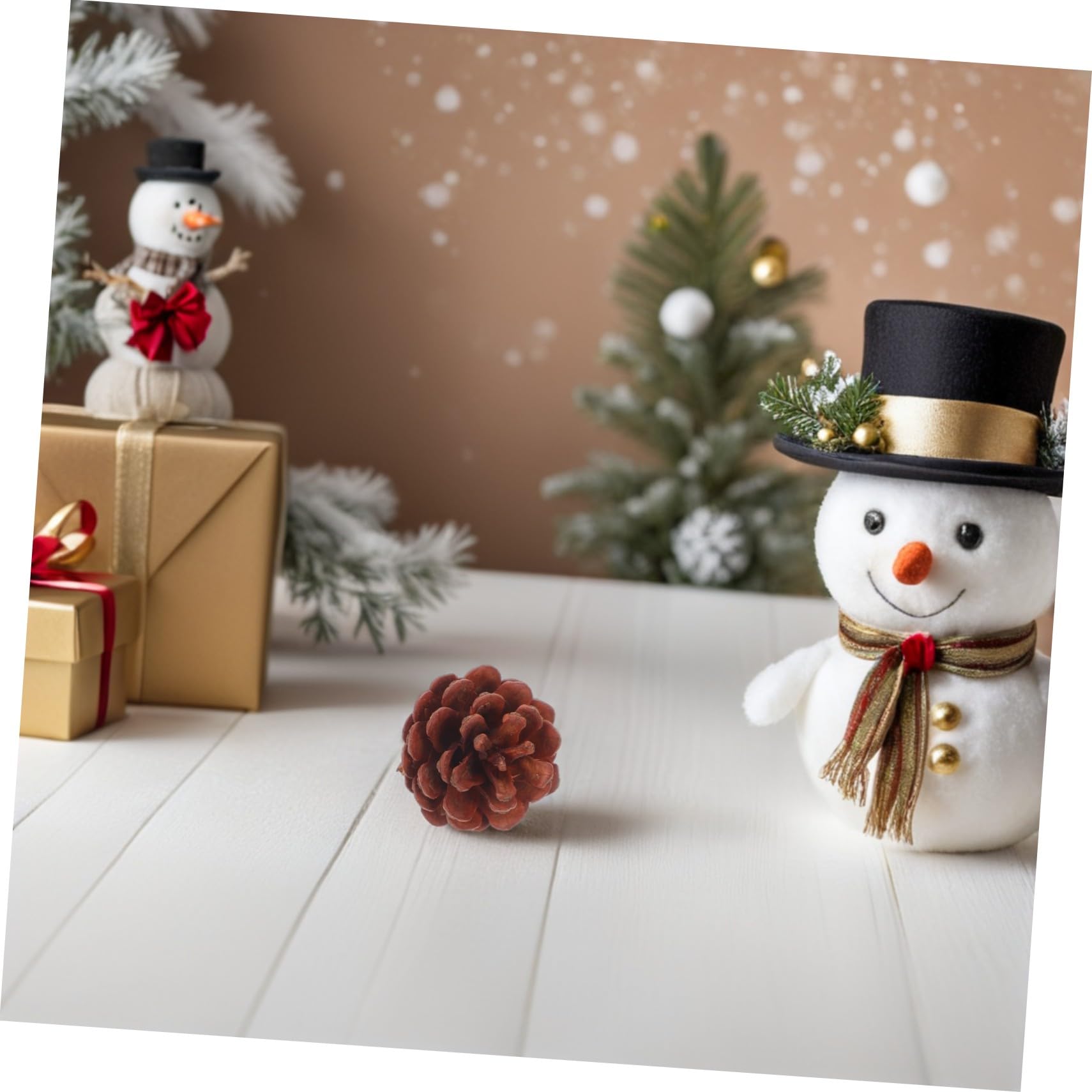 Garneck 120 Piezas Mini Piñas de Pino Naturales para Manualidades Decoraciones Navideñas Relleno para Jarrones Guirnaldas y Adornos Rústicos para Bodas y Fiestas