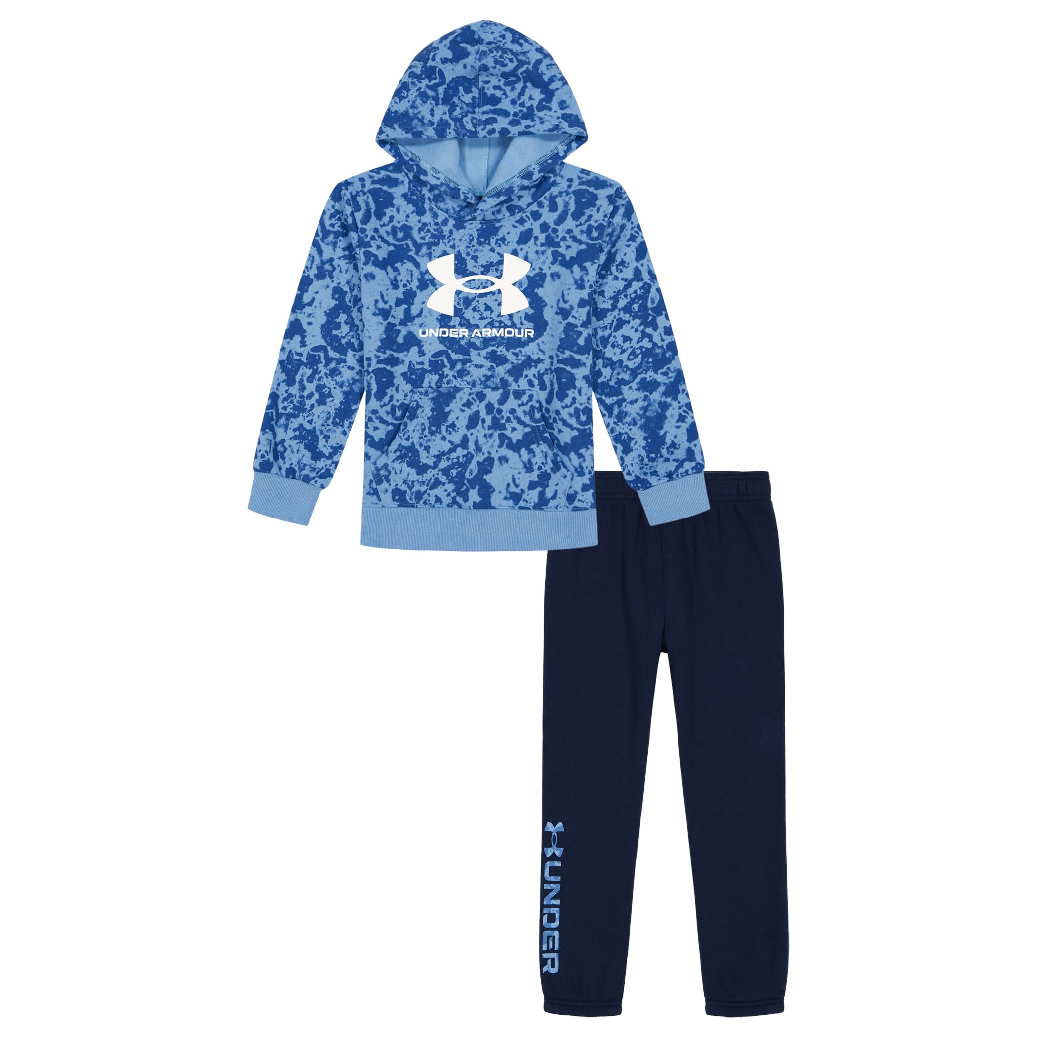 Under Armour Boys' 2-Piece Hoodie Set, Pullover Sweatshirt and Fleece Pants