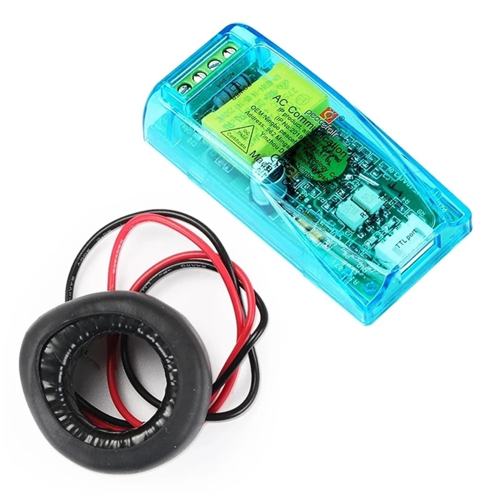 PZEM-004T Multifunction Watt Volt Amp Current Test Module PZEM-004T AC ...
