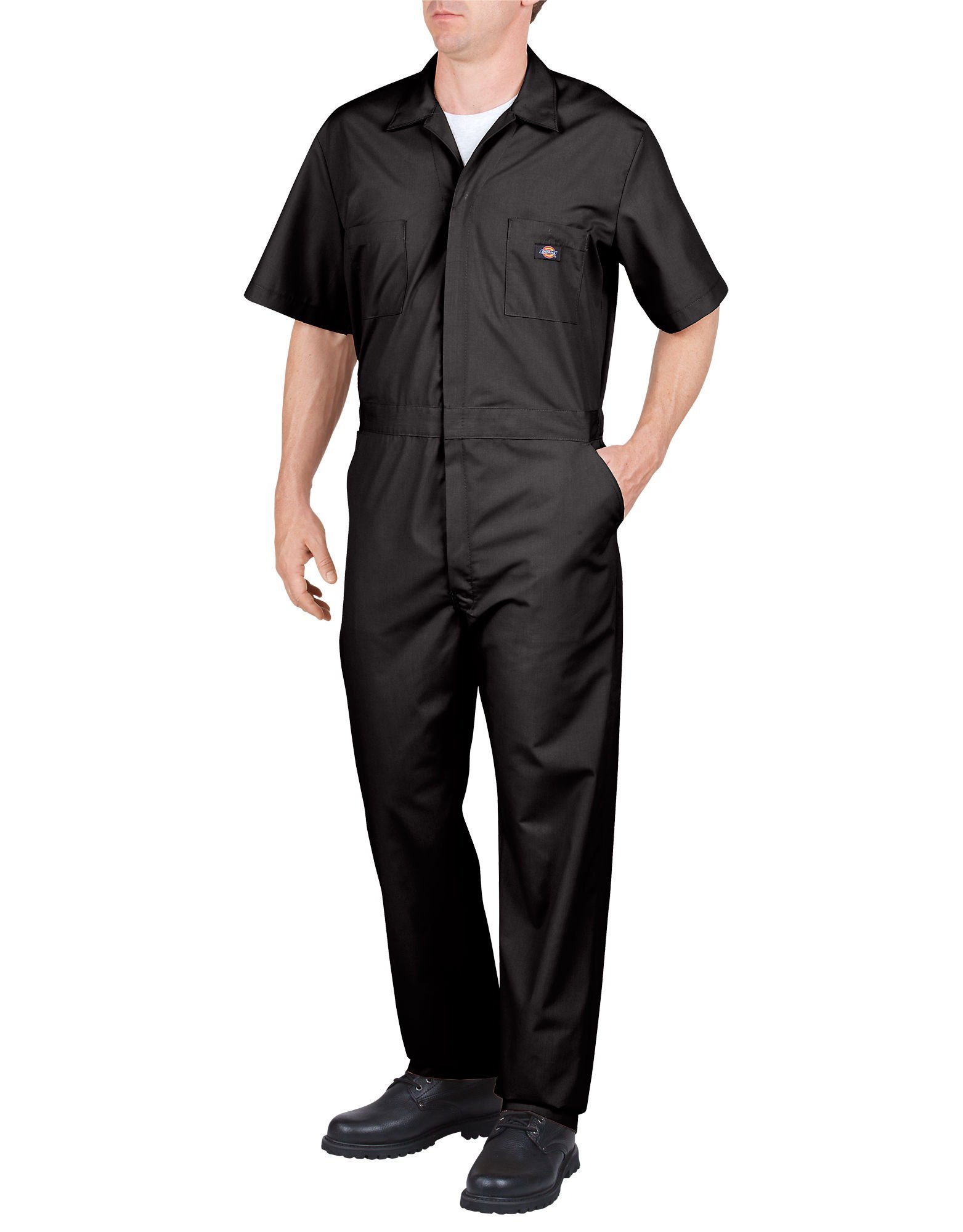 MixStuff Men's Black Half Sleeve XX-Large Coverall (Boiler Suit and Dungaree)-picture-51
