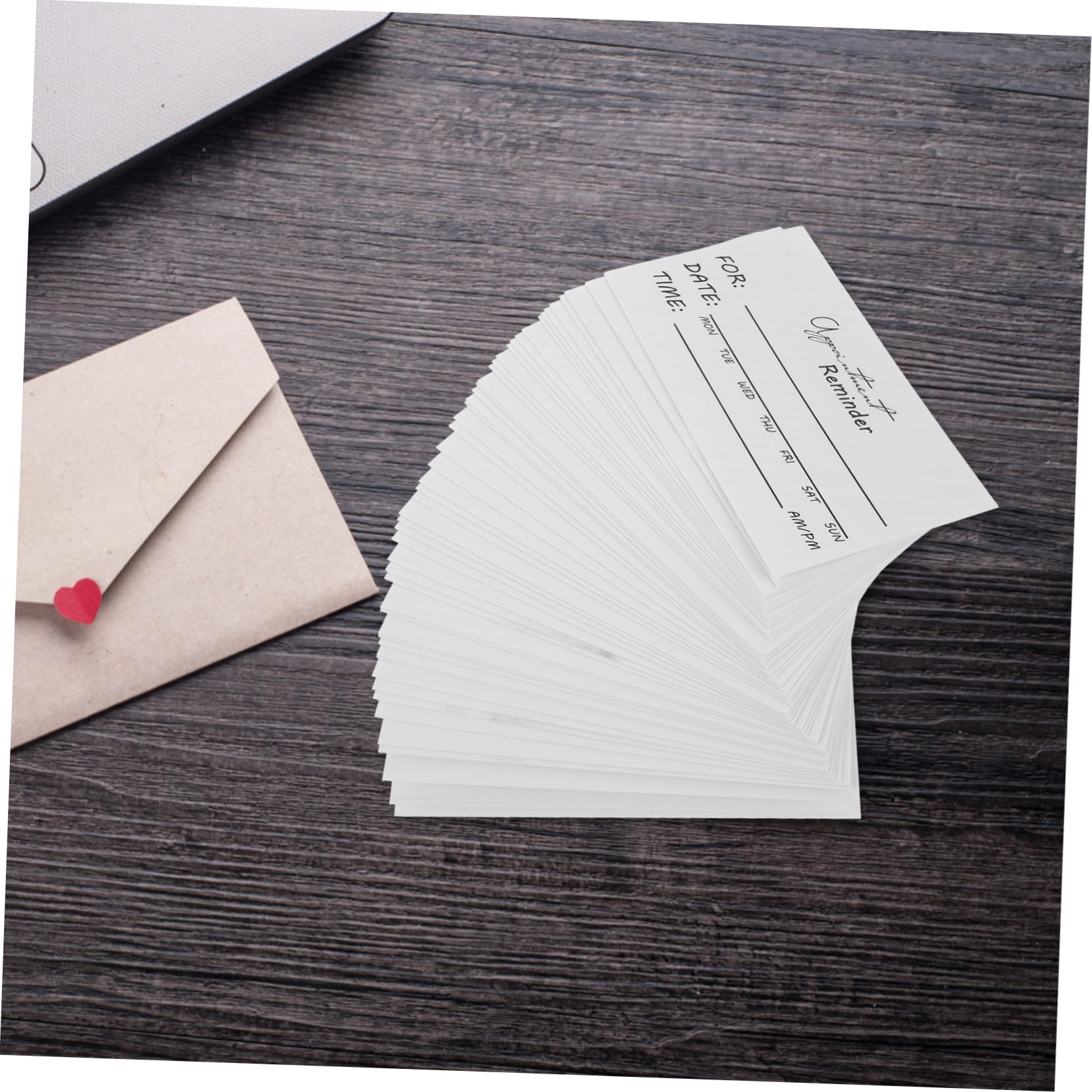 Operitacx 250piezas Tarjetas De Cita Escritas Paquete De Papel Delicado Para Organización y Recordatorios Para Uso Diario Hogares y Oficinas