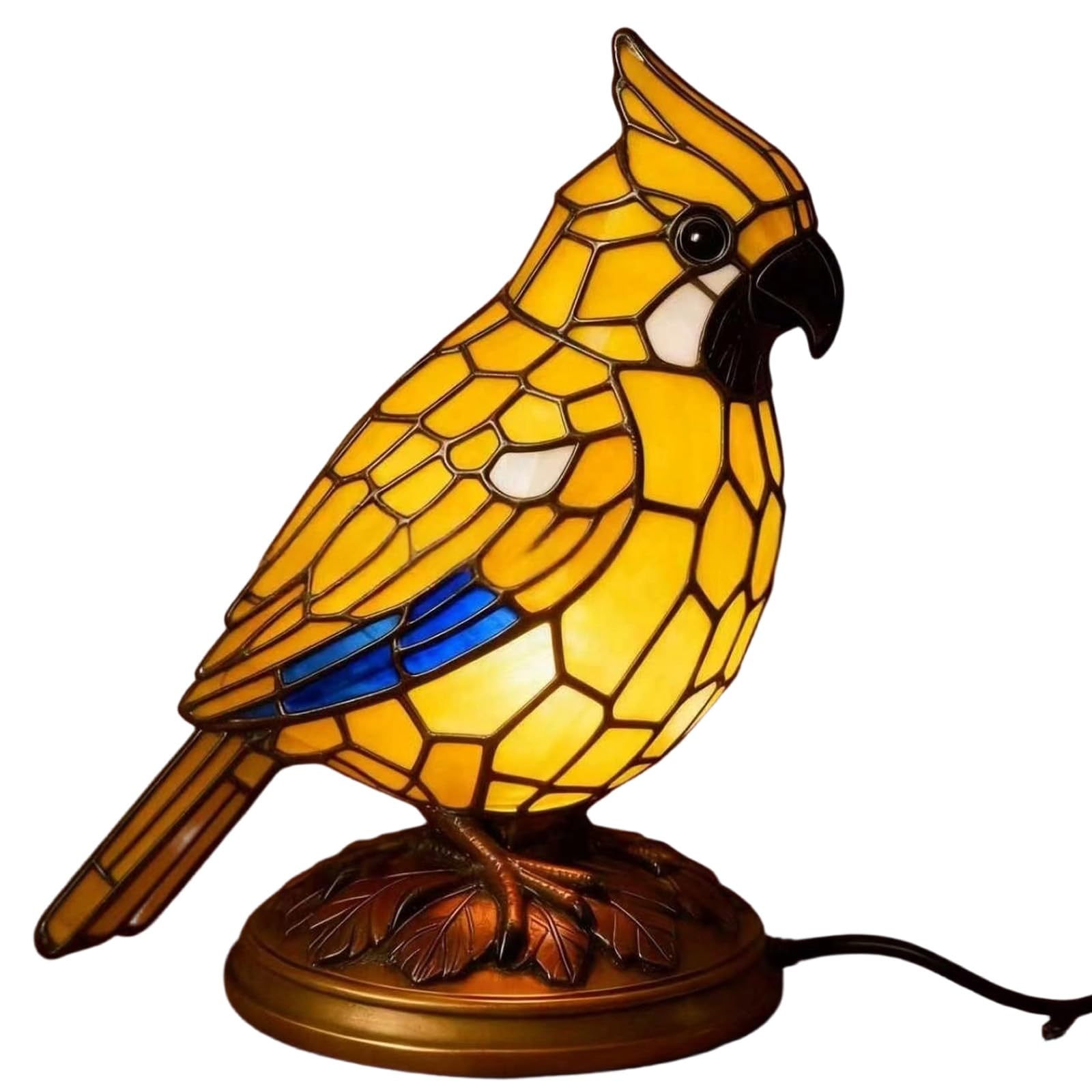 Jazuaiao Hand Painted Resin Animal Night Light for Giving with Soft Glow Special Occasion Vibrant Hand Painted Resin Animal Night Light for Giving with Soft Glow Special Occasion
