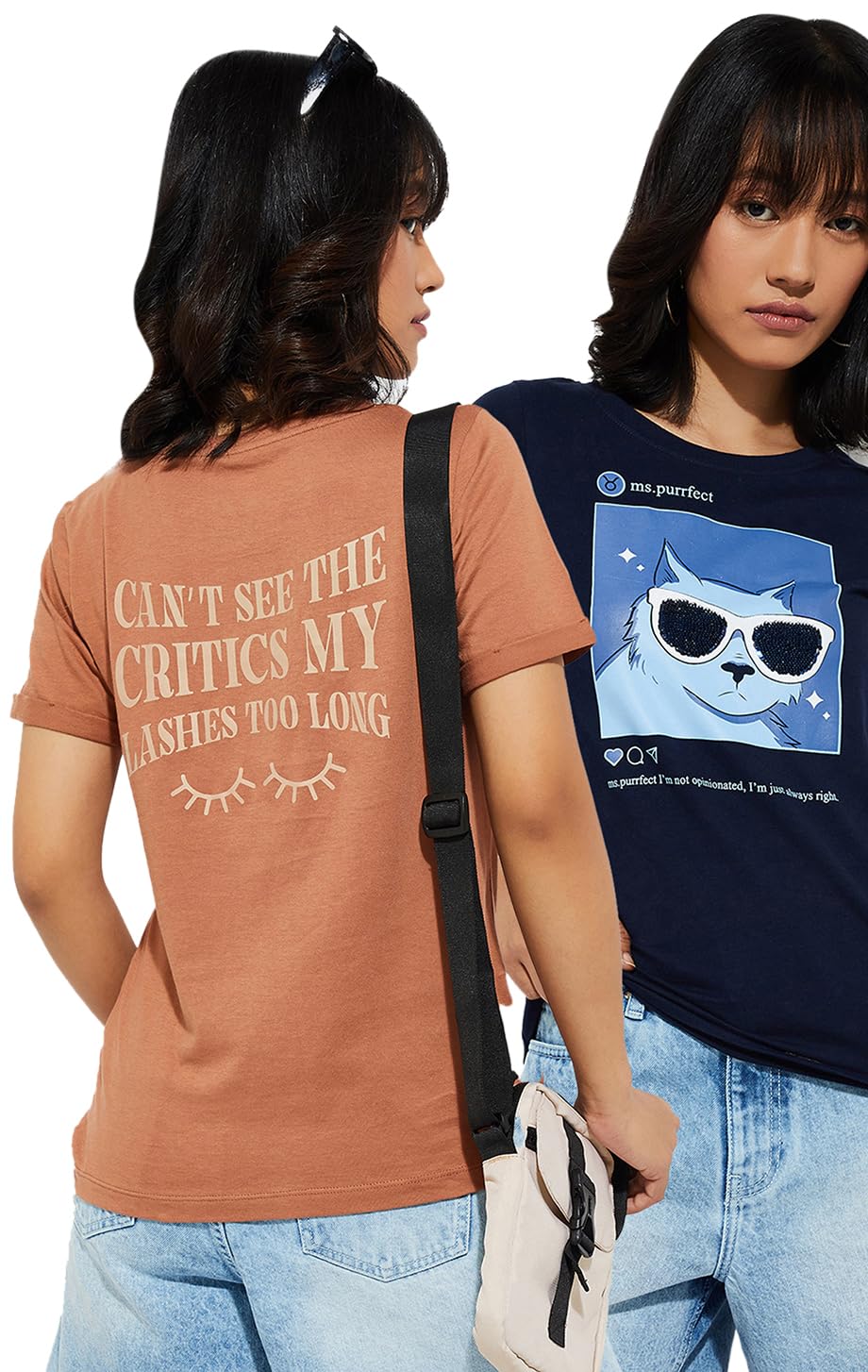 max URB_N Women Assorted T-Shirt - Pack of 2-picture-14