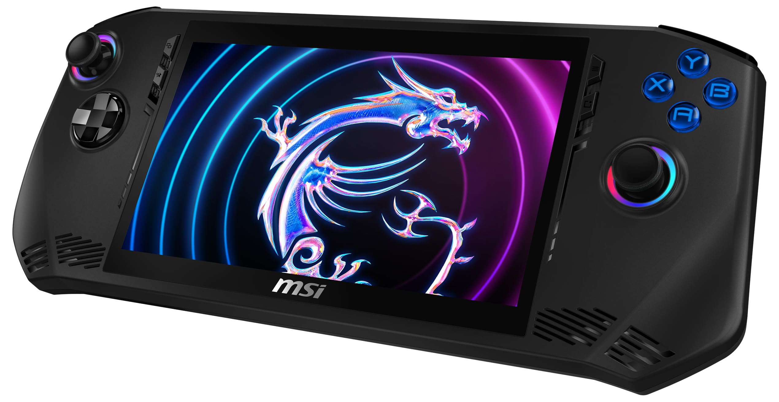 MSI Claw A1M-036 Gaming Handheld, 7" FHD 120Hz IPS Display Intel Core Ultra 5 Procesor 135H, 16 GB RAM, SSD 512GB, Karta graficzna Intel ARC, Windows 11 Home, czarna