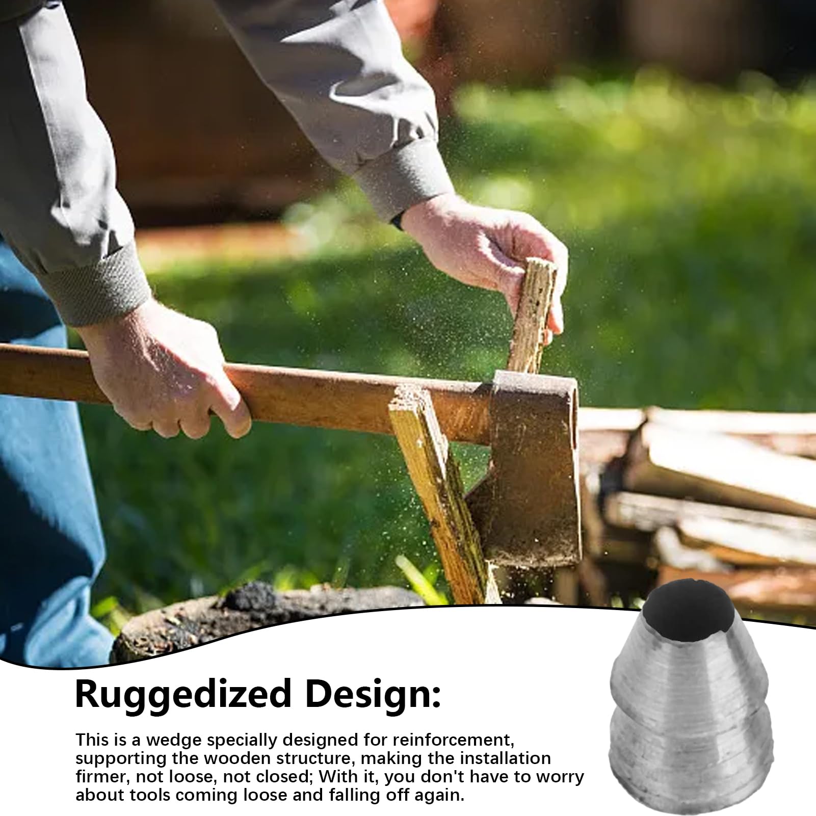 DOITOOL 25 Pièces Cales Fer Pour Marteau Coin Pratique Cales Rondes Accessoires Utiles