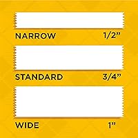 Vista 6 de Scotch Double Sided Tape, 1/2 in x 900 in, Permanent, 1/Pack (665) (Pack of 2)