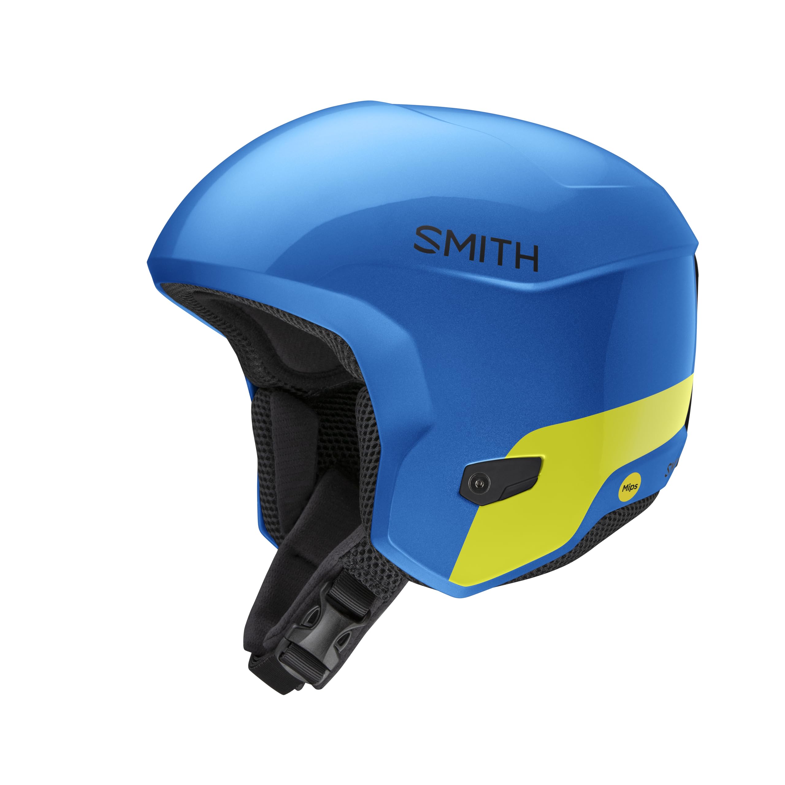 SMITH Counter MIPS Snow Helmet in Electric Blue Stripe, Size Medium