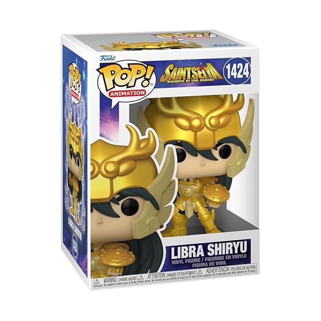 Foto 2 de 4 de Funko Pop! Animation: Saint Seiya - Gold Libra Dragon Shiryu - Figura de Vinilo Coleccionable - Anime Fans