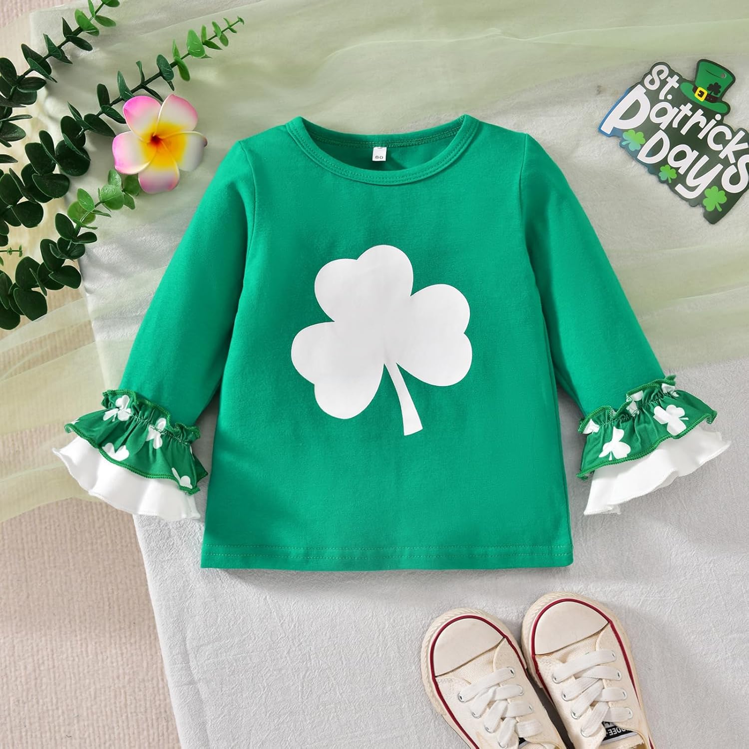 HINTINA Toddler Baby Girl Bell Bottom Outfits - Image 5