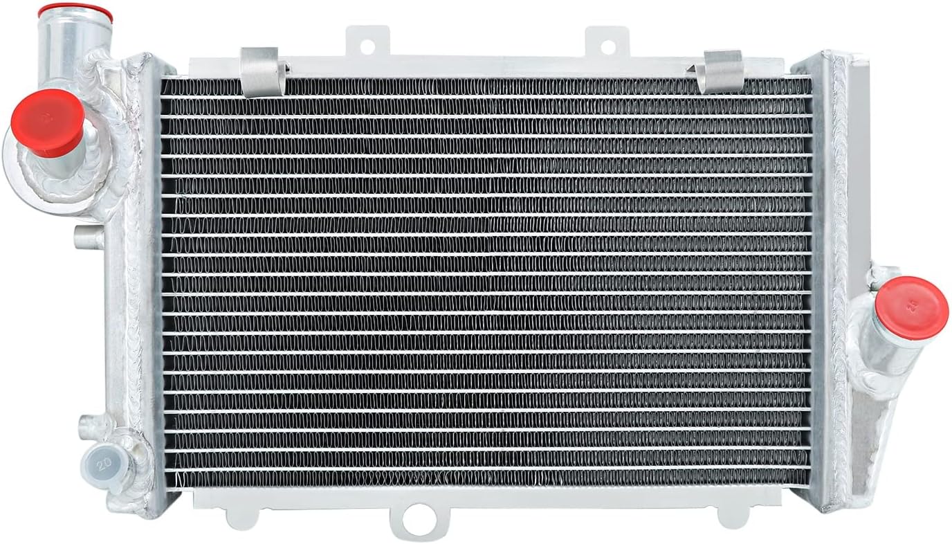 Aluminum Radiator for 1984-1997 BMW K1 K75 K100 K1100 LT/RS/RT, 2 Row Radiators 1985 1986 1987 1988 1989 1990 1991 1992 1993 1994 1995 1996