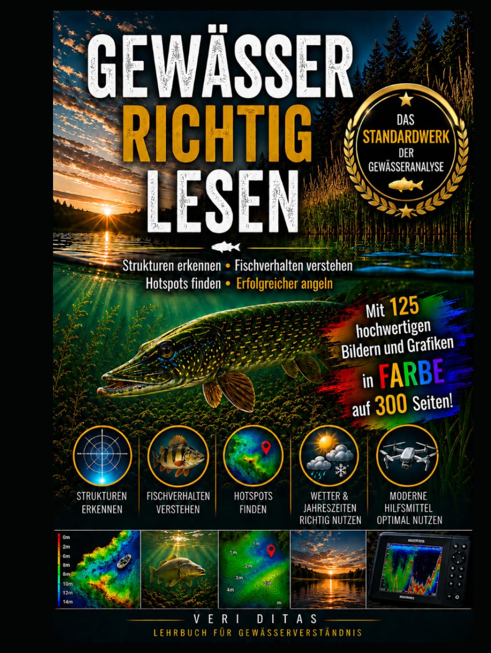 GEWÄSSER RICHTIG LESEN: Strukturen erkennen • Fischverhalten verstehen - Hotspots finden • Erfolgreicher angeln