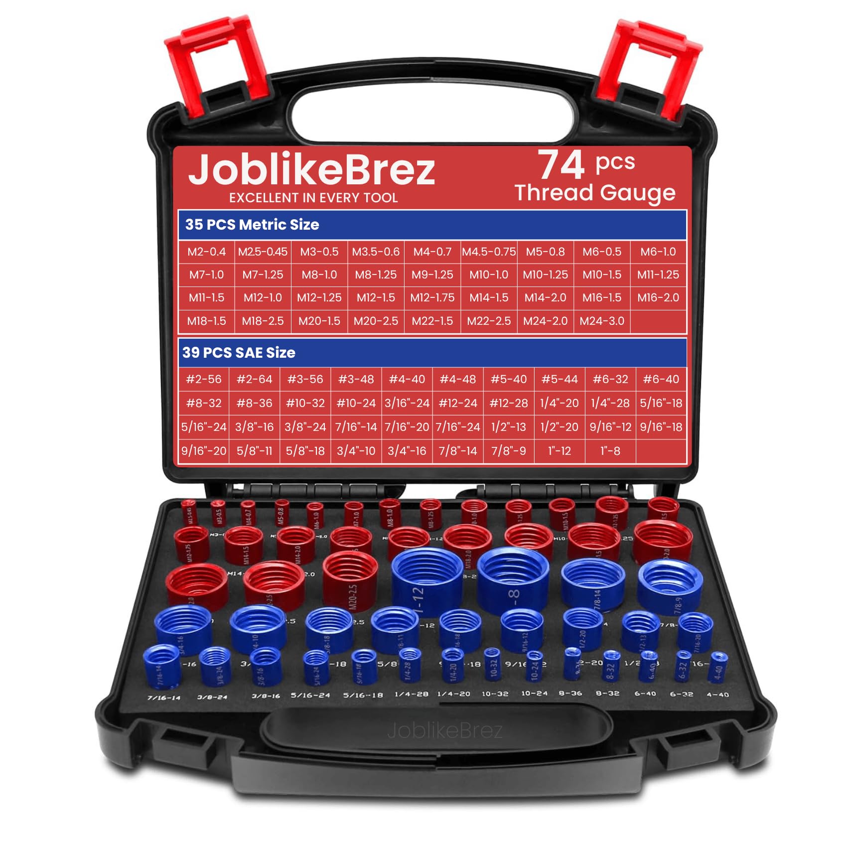 Thread Checker Tool - Accurate Bolt & Nut Measurement -11 Thread Checker Tool - Accurate Bolt & Nut Measurement -11