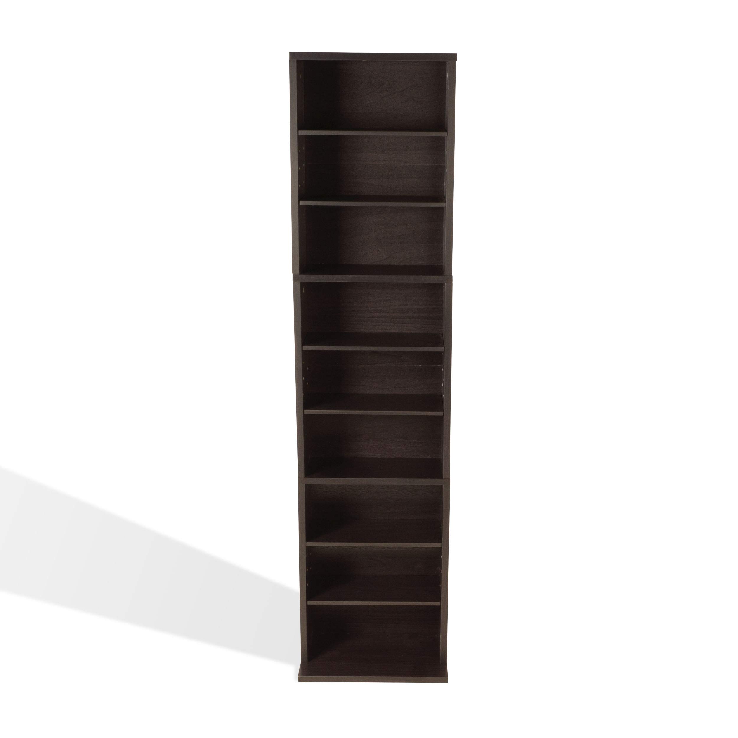 Atlantic Summit Adjustable Media Holds 261 CD's, 114 DVDs