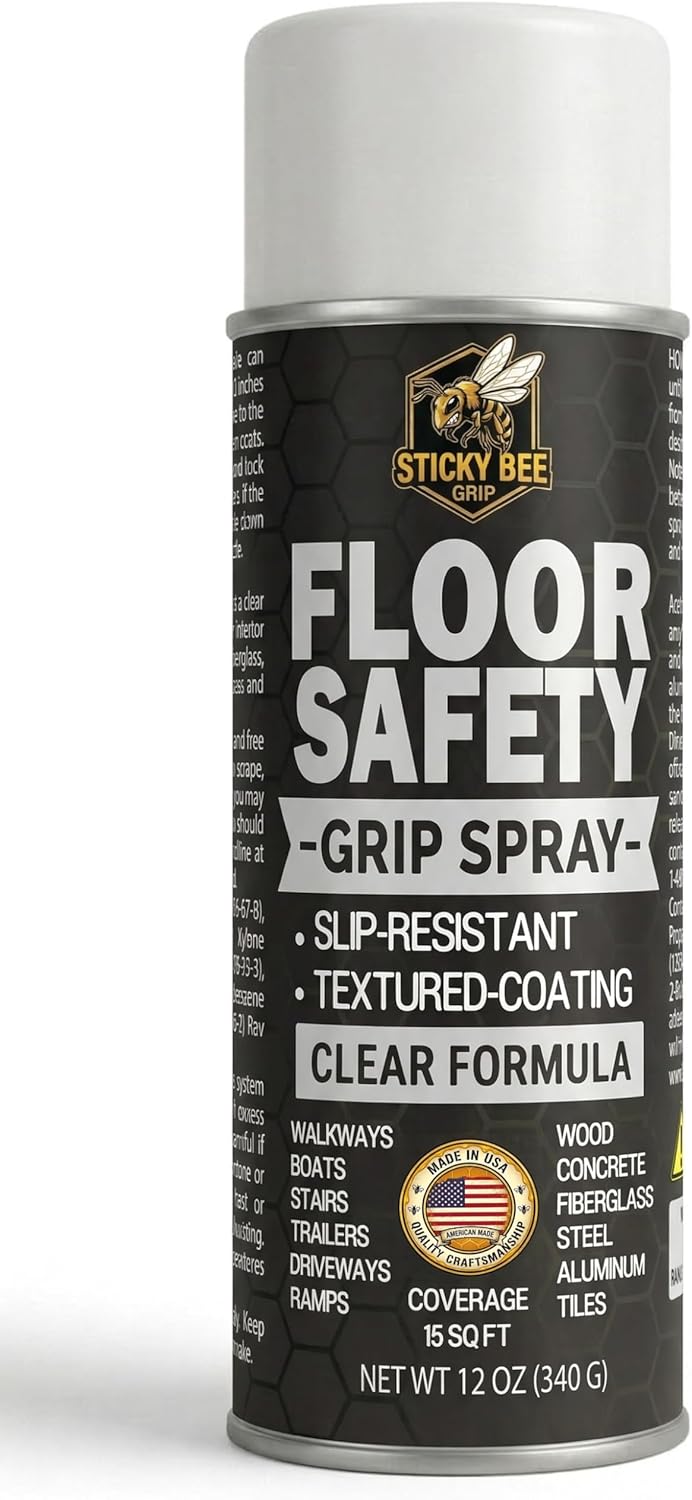 | Slip Resistant Textured Safety Floor Grip Spray