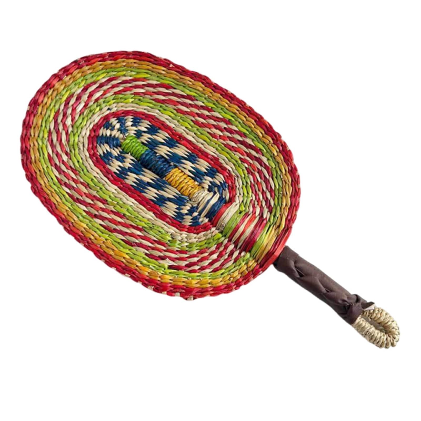 CQAHDSEVF Seagrass Handwoven Fan