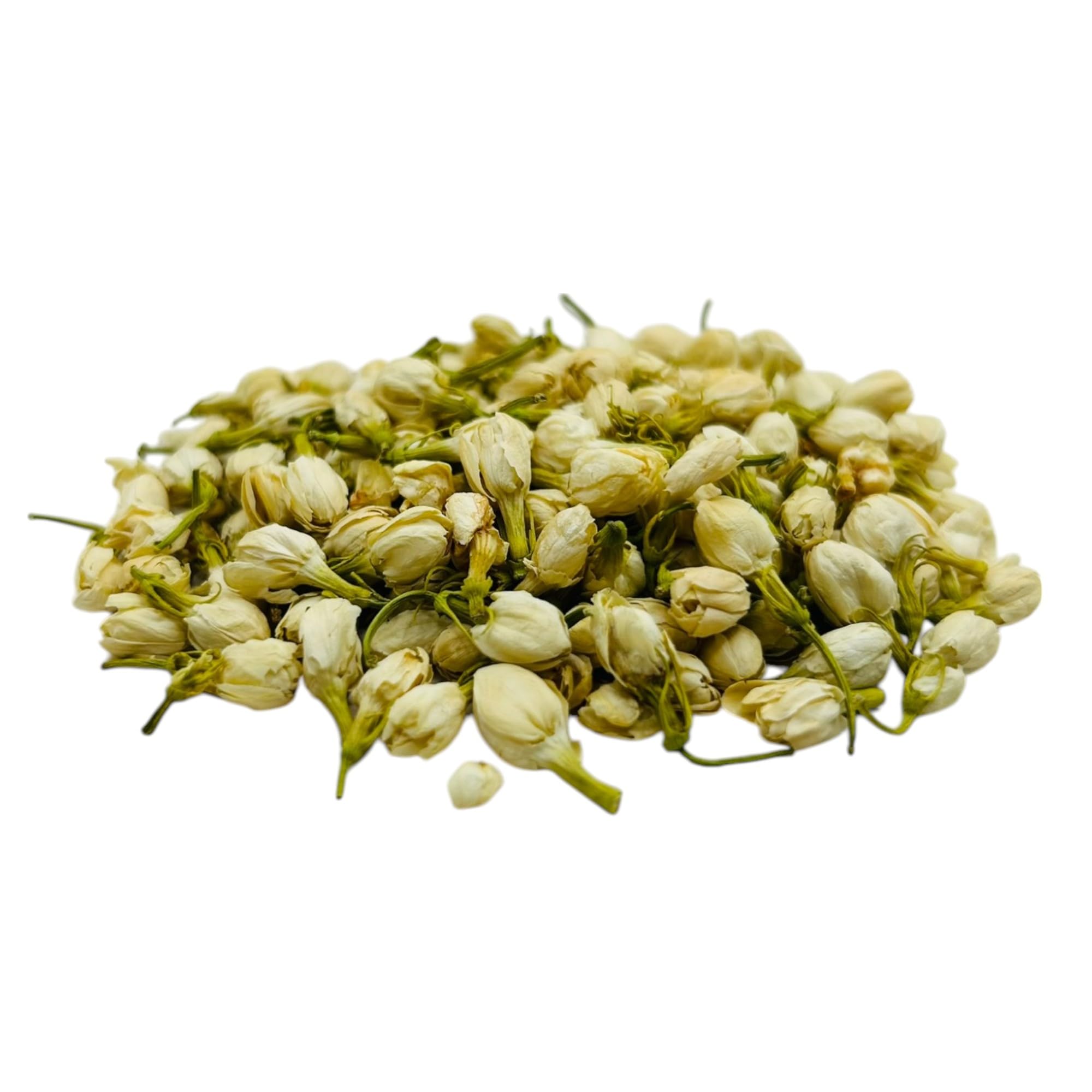 Premium Getrocknete Ganze Jasmin Blüten 25g-1,95Kg | 100% Rein, Ohne Zusatzstoffe oder Künstliche Farbstoffe | Duftendes Heilkraut | Jasminum officinale (460 gramm)