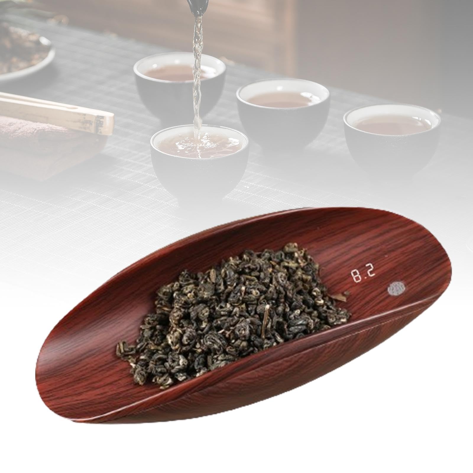 Balance de Précision pour Le Café avec Minuteur, Multifonctionnelle, pour Peser Les Feuilles de Thé, Balance Numérique P, Coffret Cadeau en