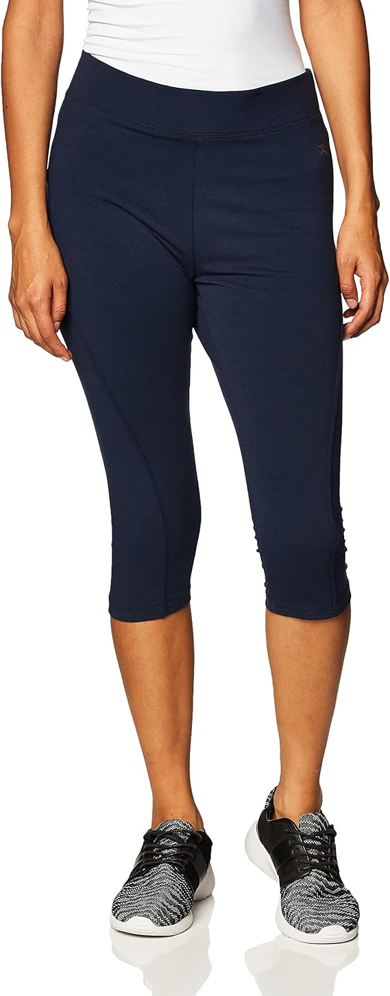 danskin now fitted capri leggings