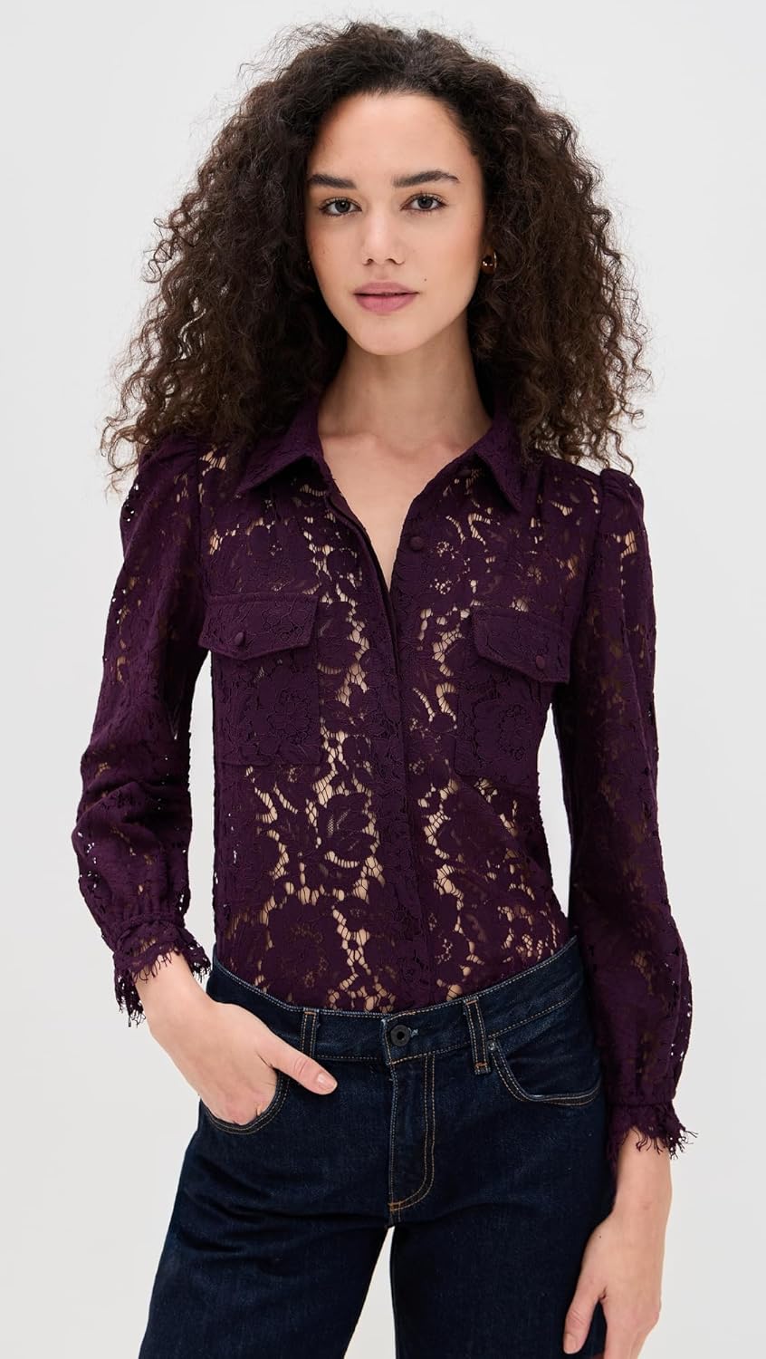Generation Love Women's Lina Lace Shirt - Image 2