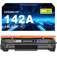 Denvoer 142A Toner Con Chip Compatibili per HP Laserjet M110w Toner Nero