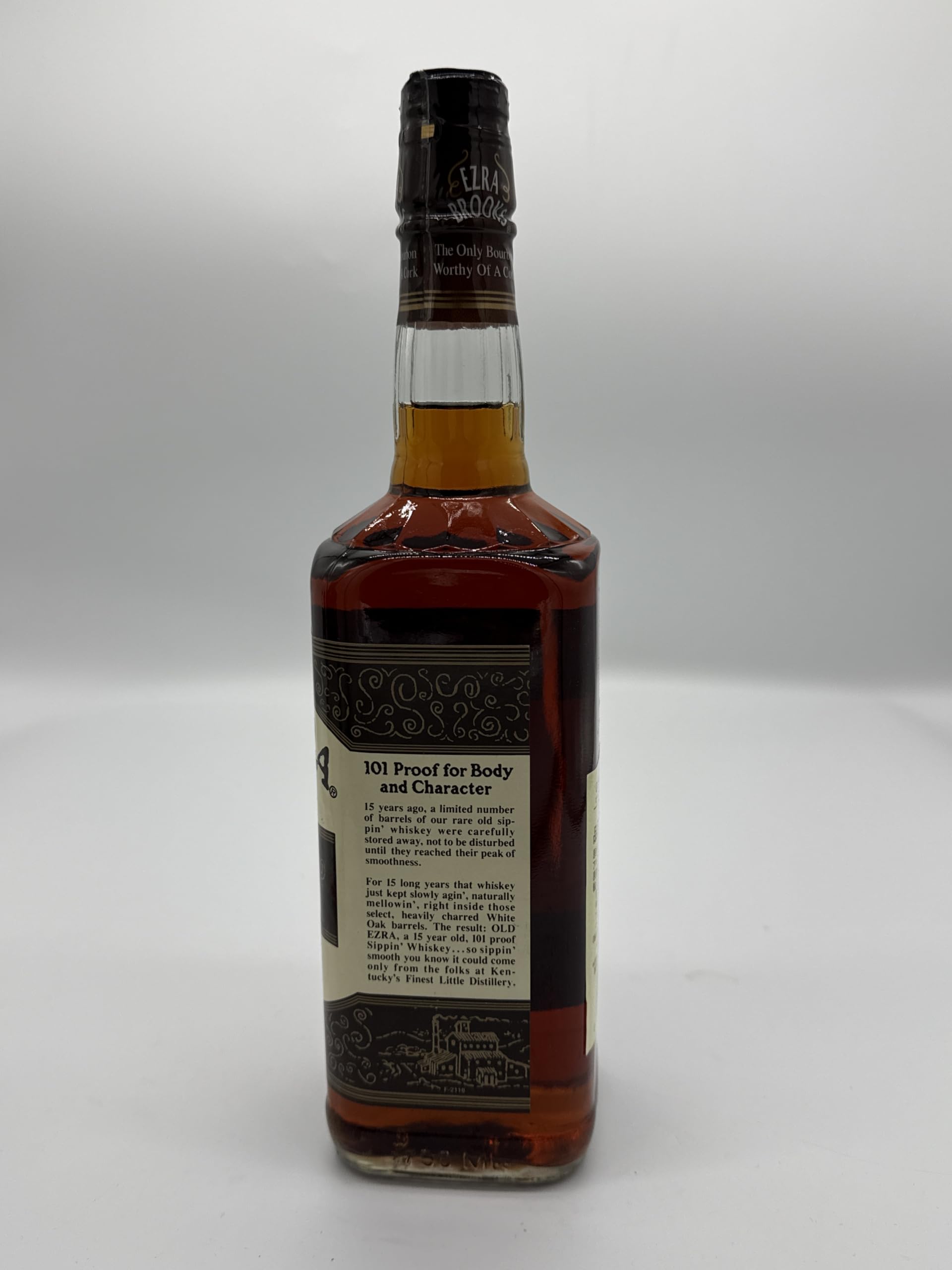 Amazon.co.jp: OLD EZRA オールドエズラ 15年 BOURBON WHISKY 旧ボトル 