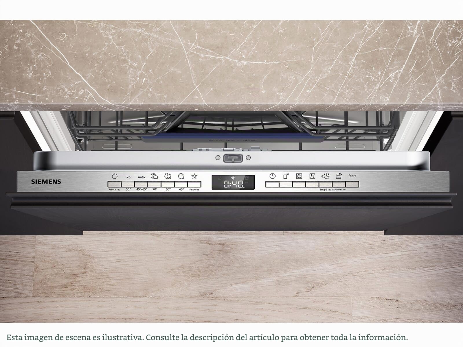 SIEMENS Lavavajillas Empotrado 16 Juegos - SX73EX22CE