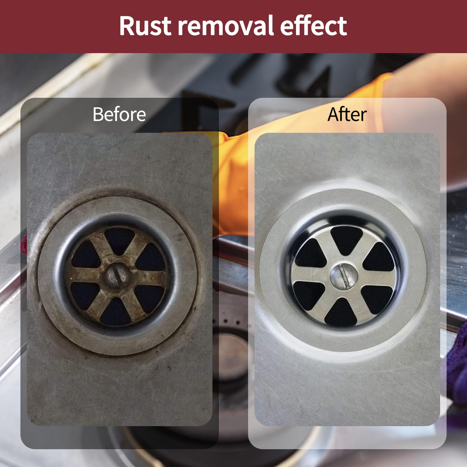 Kit Testine Di Lucidatura Per Trapano - 7 Pezzi Non Tessuti | Per Metalli, Alluminio, Acciaio Inox - Foto 2