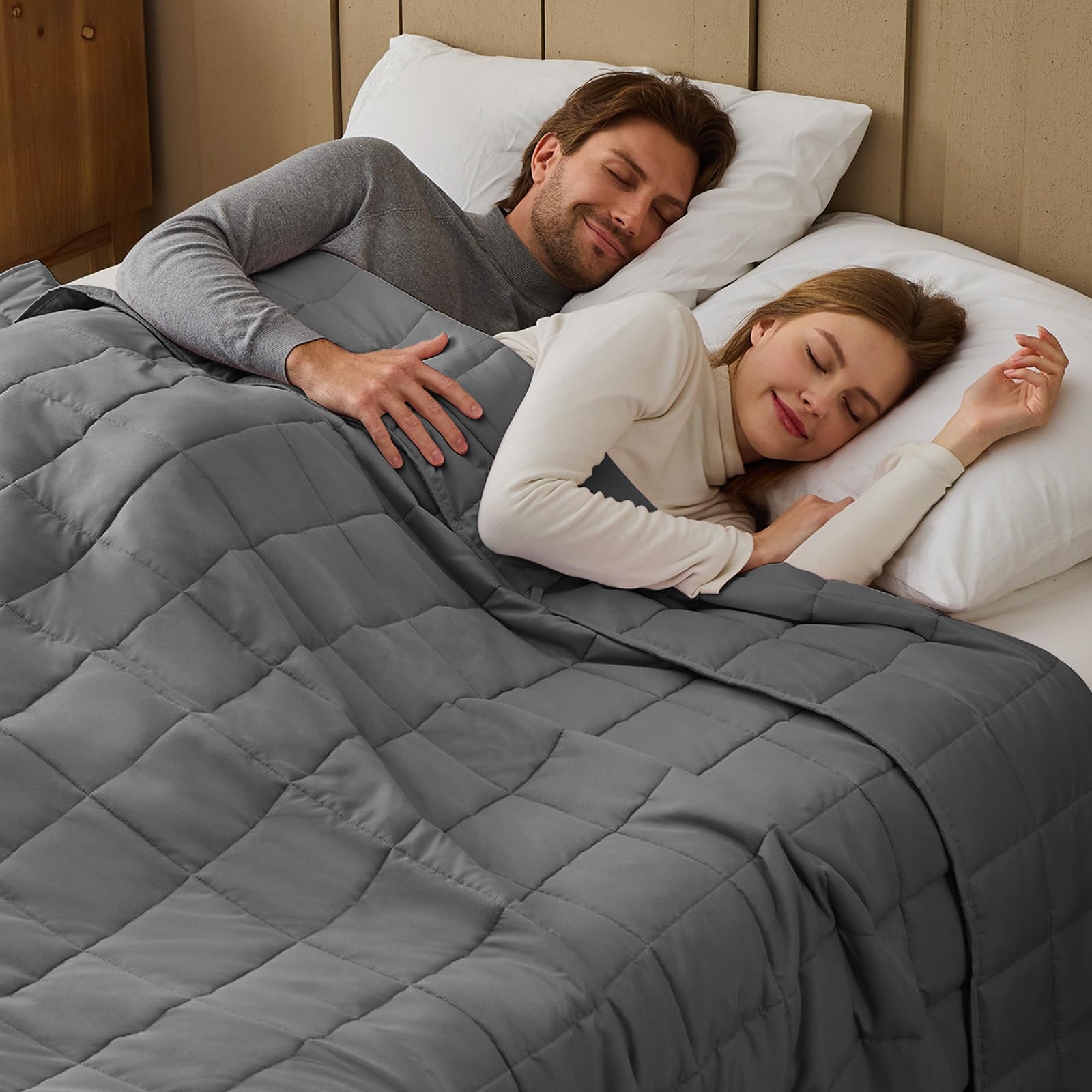 BETU 25lb Cal King Cooling Weighted Blanket