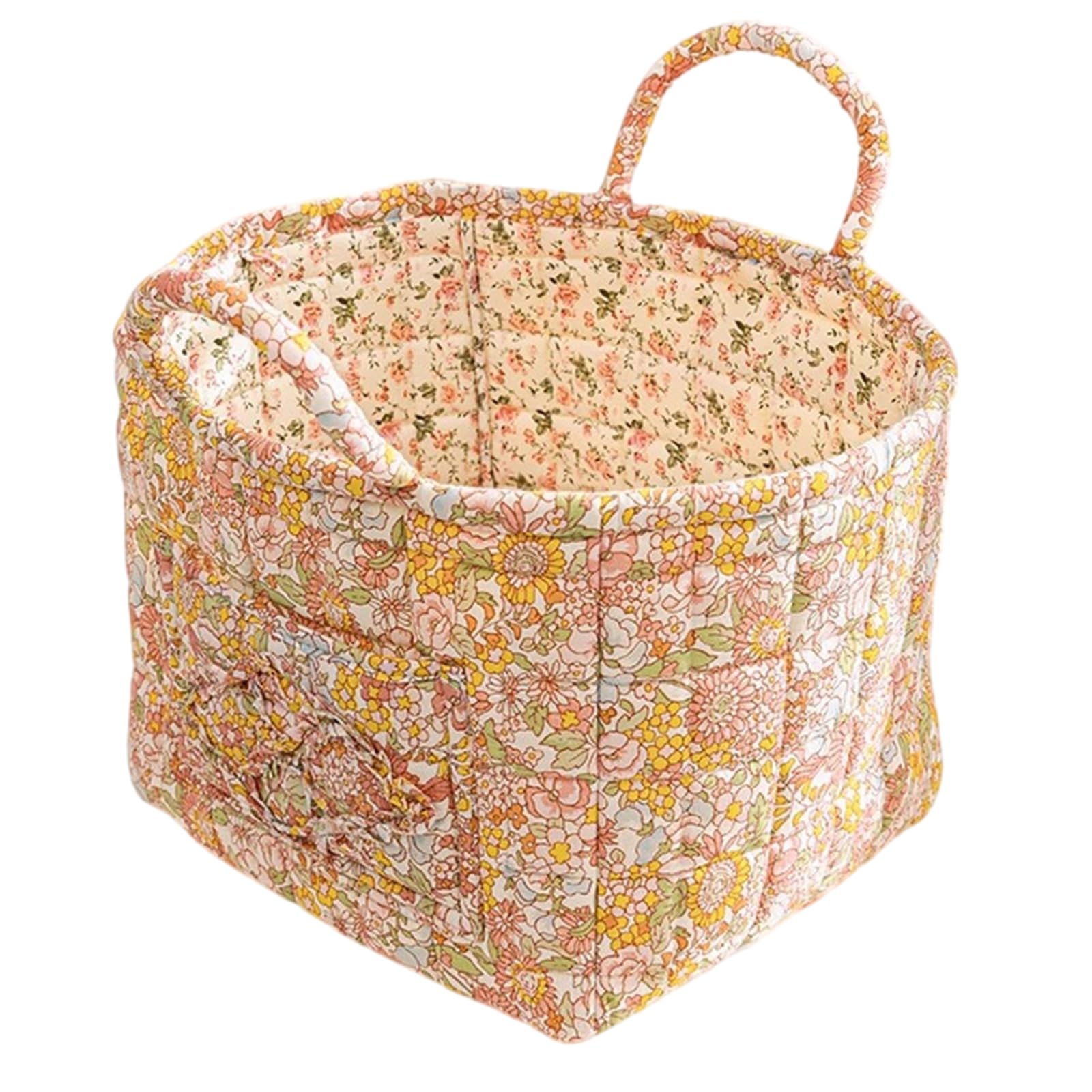 Jazuaiao Multipurpose Polyester Handwoven Baskets for Home Table Organization with Practical Elegant Designed Supplies Household Organization Solution