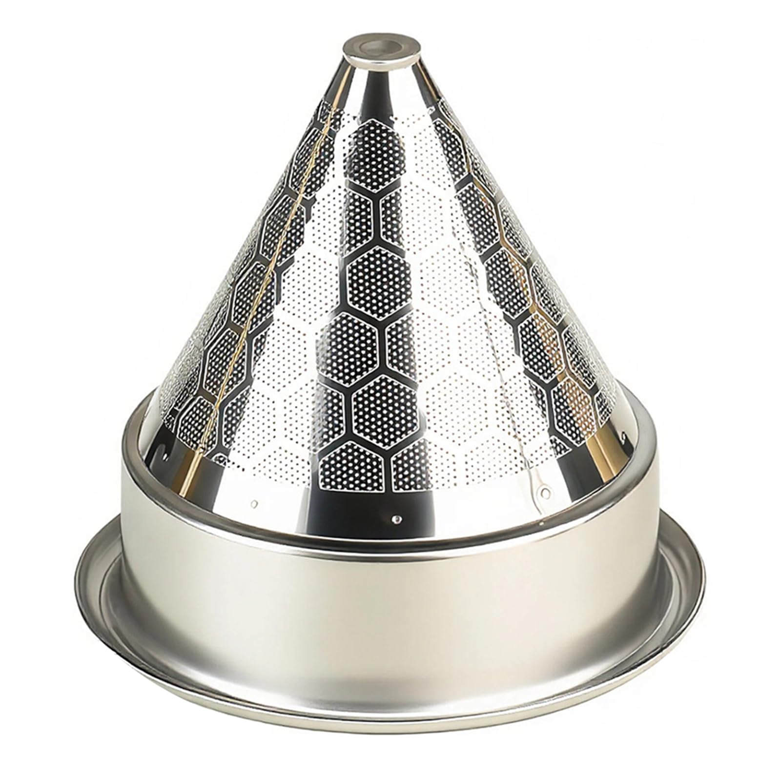 Kaeltsyn Stable Double Layer Coffee Filter Funnel Ensures Pourover for Better Flavor Hand Filter Funnel
