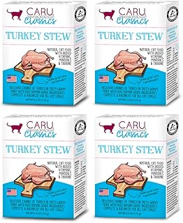 Caru Classics Stew for Cats - Turkey - Pack of 4