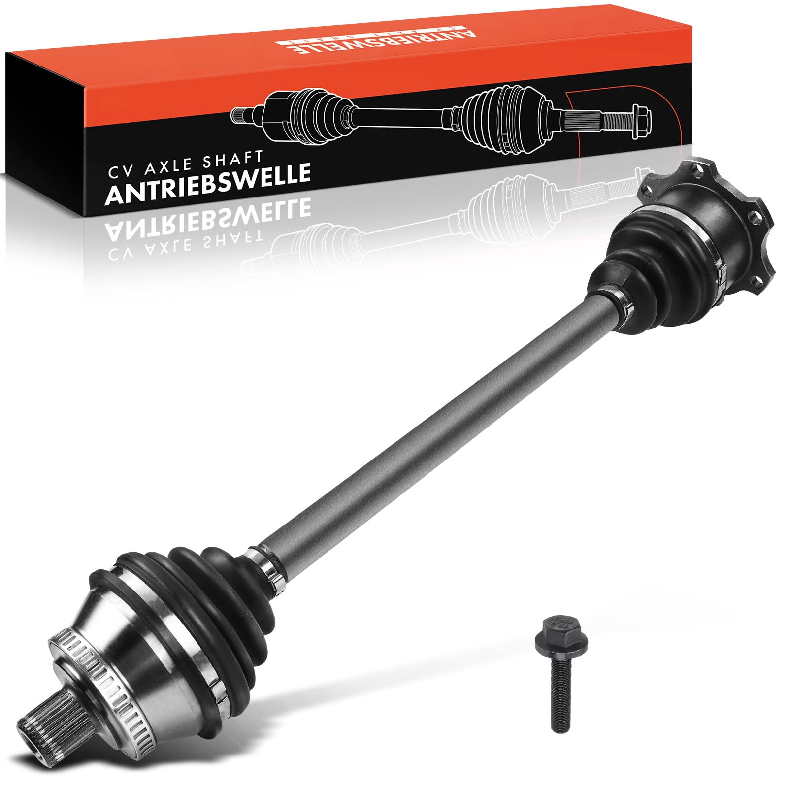 Frankberg Eje motriz Eje de transmisión Caja de cambios manual ABS Ring Eje delantero Compatible con A4 8D2 A4 Avant 8D5 A6 4B2 A6 Avant 4B5 Superb I 3U4 P.a.s.s.a.t 3B2 Replace# 8D0407272BB
