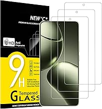 NEW'C 3 Piezas, Protector Pantalla para Xiaomi 14T, 14T Pro, Cristal templado Antiarañazos, Antihuellas, Sin Burbujas, Dureza 9H, 0.33 mm Ultra Transparente, Ultra Resistente