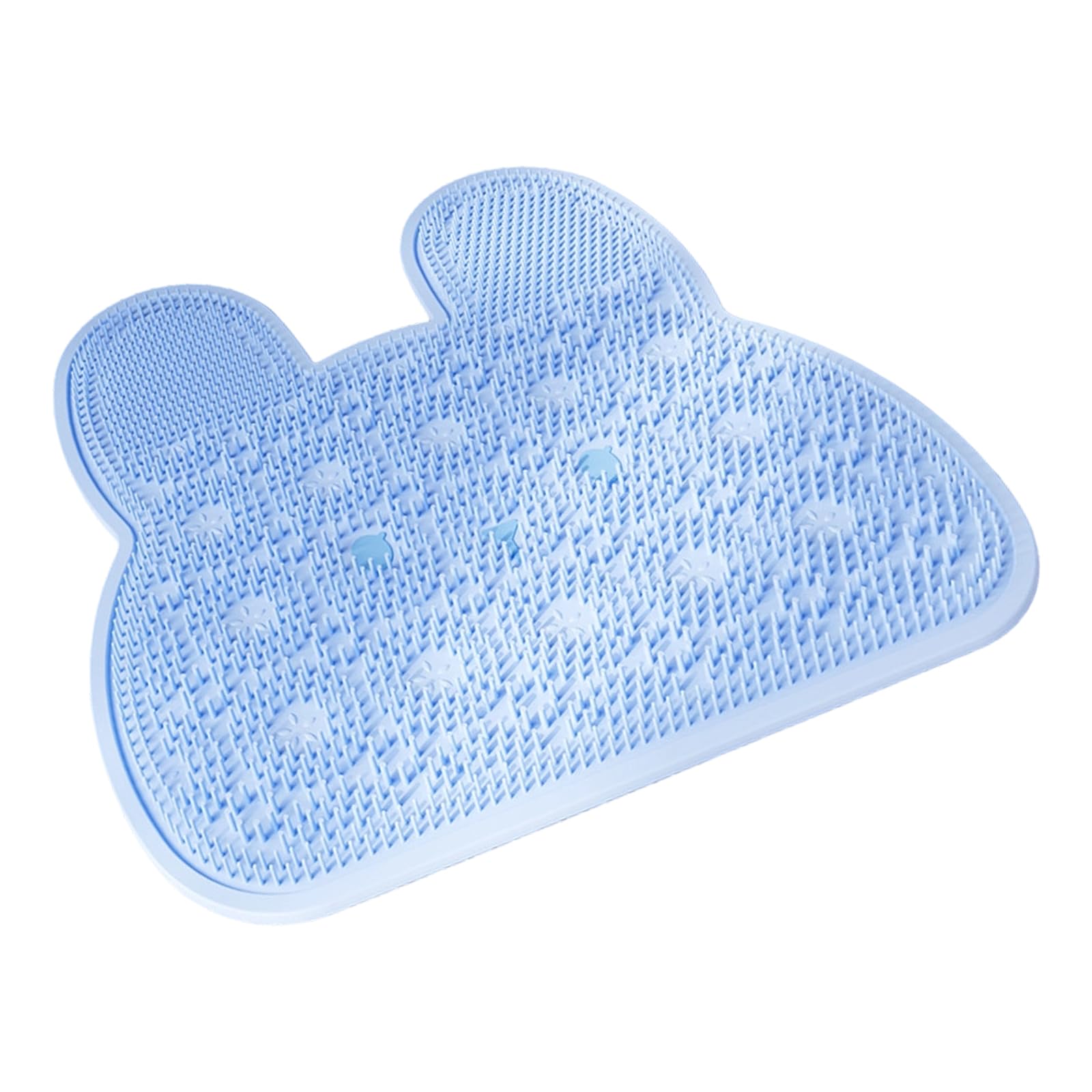 our fave Bathroom Mat Foot Scrubber with Grooves for Foot Relaxation and Slip Shower Floor Mat