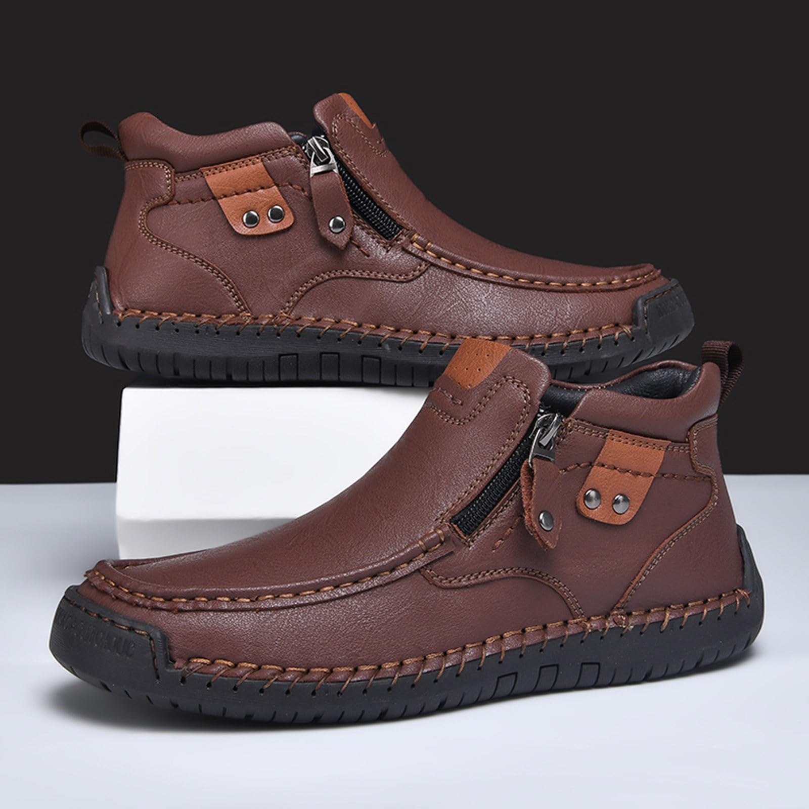 Zapatillas de Deporte Hombre Caminar Bambas Caminar Bambas Gimnasio Horma Ancha Zapatos ultracómodos Zapatillas de Moda Ligeros Transpirables Antideslizantes Zapatos Ortopédicos