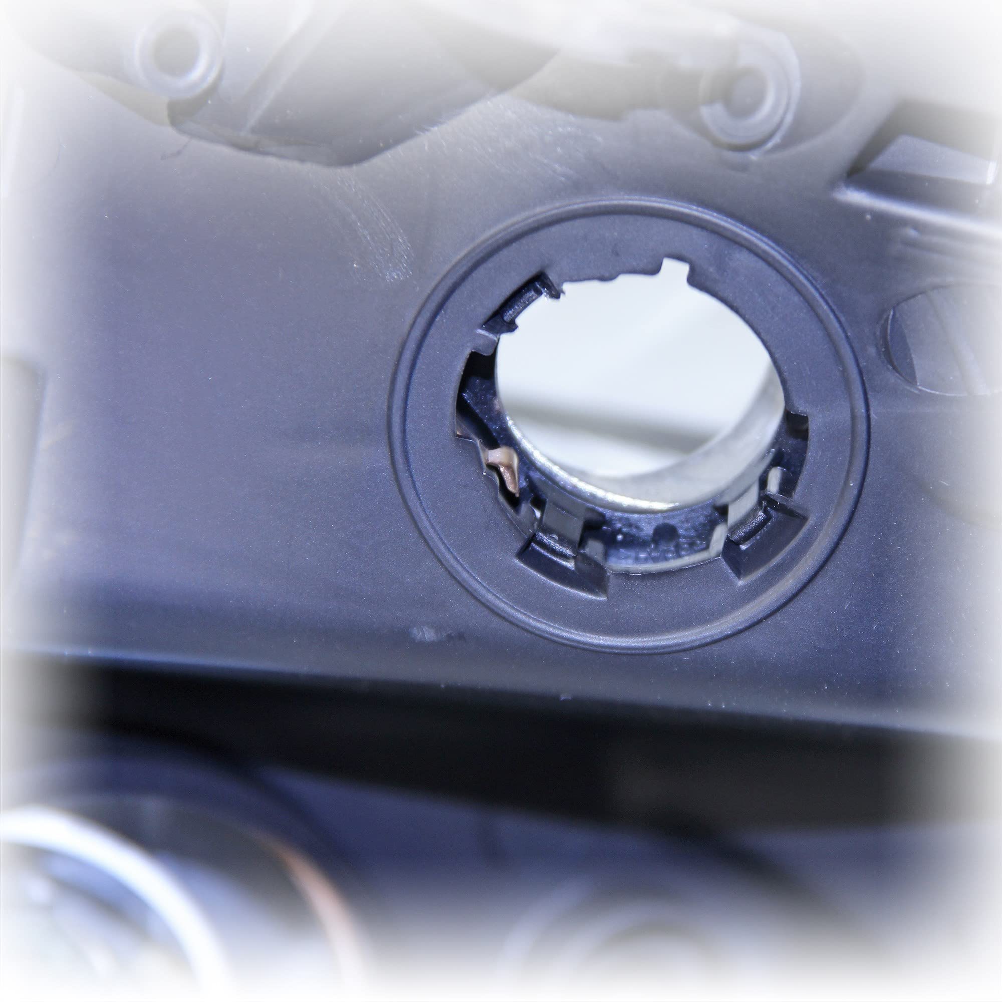 BESTPRICE 2x fari principali anteriori sinistro + destro H1 / H7 senza servomotore, compatibili con RENAULT GRAND SCÉNIC II (JM0/1_), SCÉNIC II (JM0/1_)