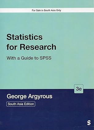 Statistics For Research