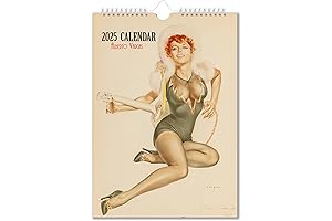 Alberto Vargas 2025 Wall Calendar Pin Up Girl Calendar For Adults