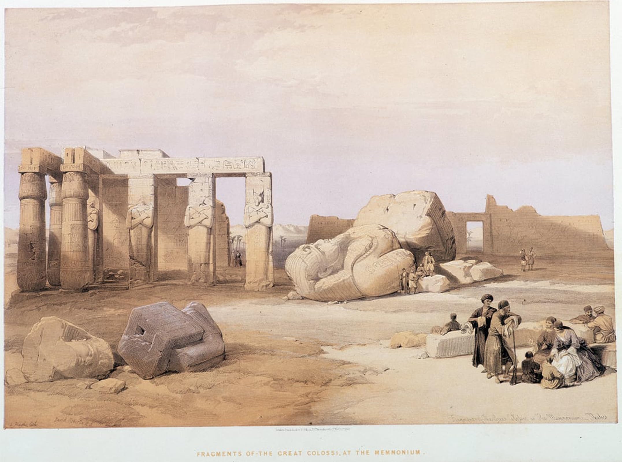 Impression toile Fragments des Grands Colosses au rendu artistique supérieur - 2